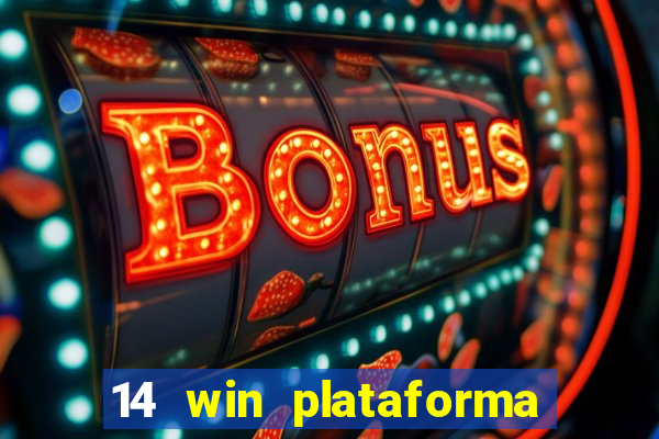 14 win plataforma de jogos